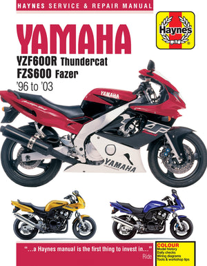 Yamaha YZF600R Thundercat & FZS600 Fazer 9603 (Haynes Service & Repair Manual),Used