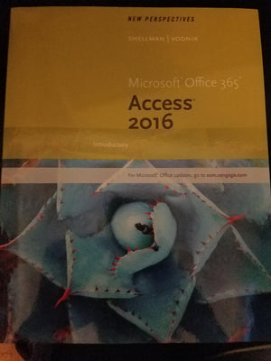 New Perspectives Microsoft Office 365 & Access 2016: Introductory,Used