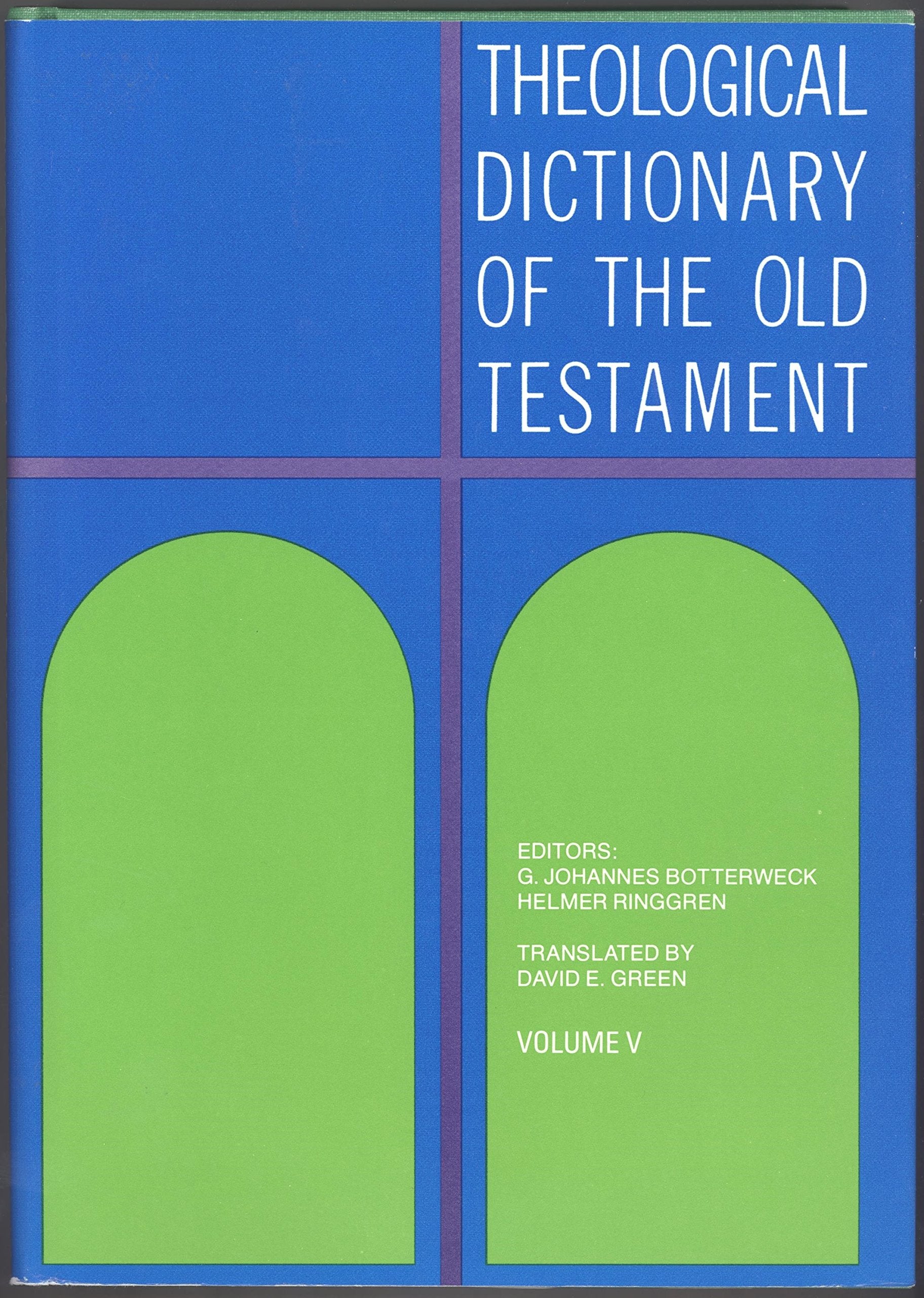 Theological Dictionary Of The Old Testament, Vol. 5 (Volume 5),Used