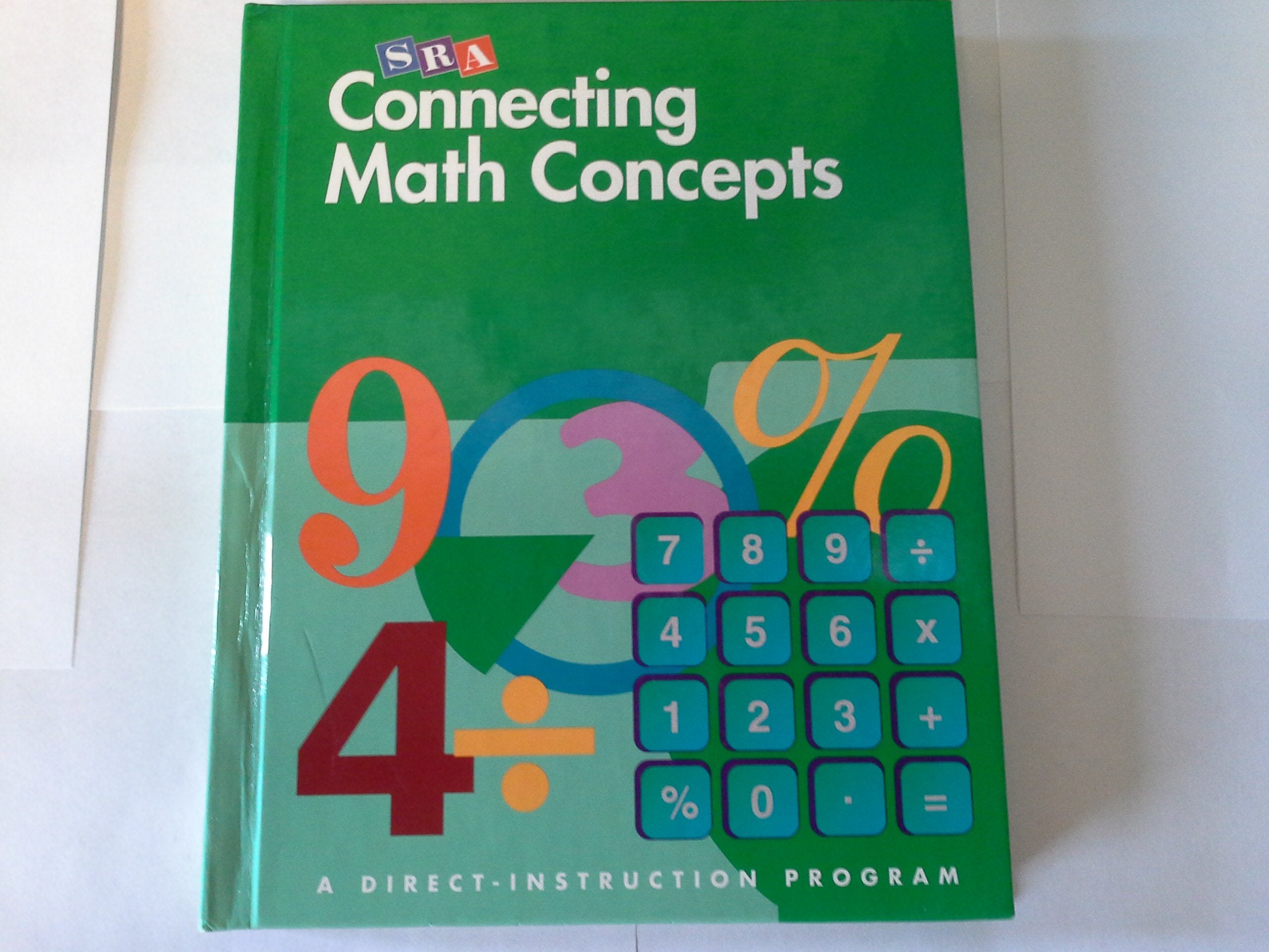 Connecting Math Concepts Textbook, Level C by Siegfried Engelmann (2002) Paperback,Used