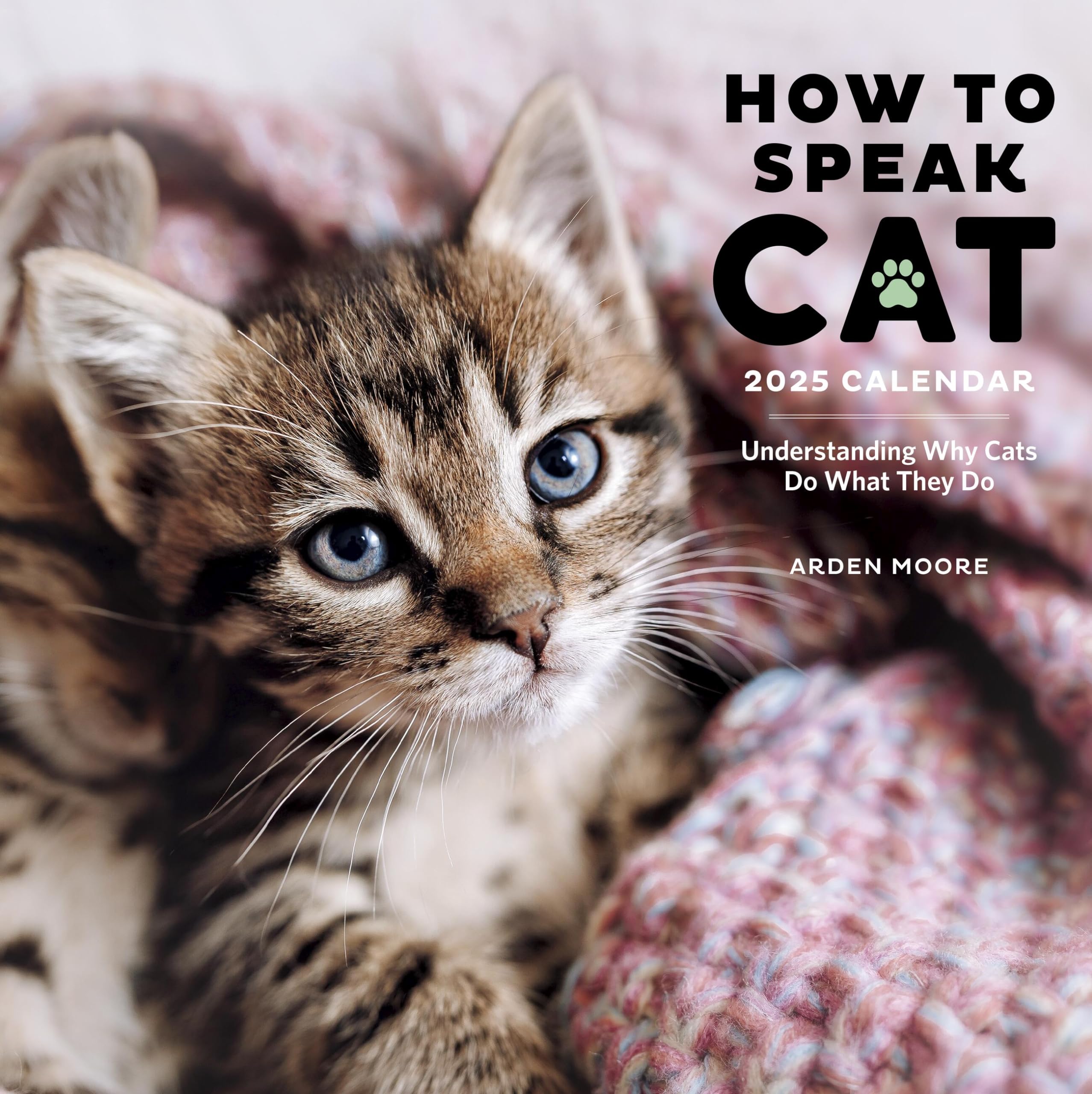 How To Speak Cat Wall Calendar 2025: Understanding Why Cats Do What They Do