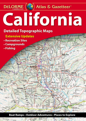 Delorme California Atlas & Gazetteer,Used