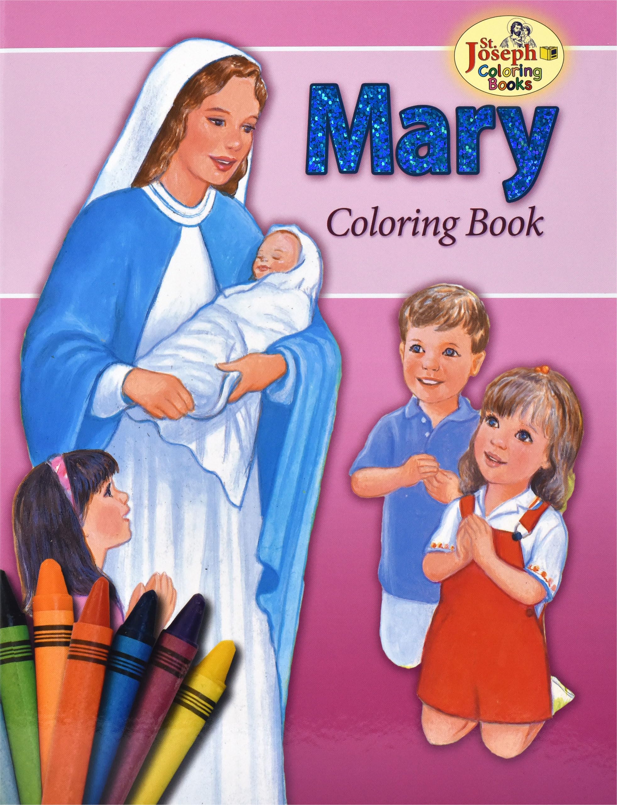 Coloring Book about Mary,Used