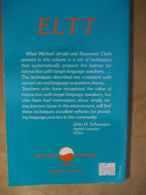 Experiential Language Teaching Techniques (Resource Handbook / Pro Lingua Associates),Used