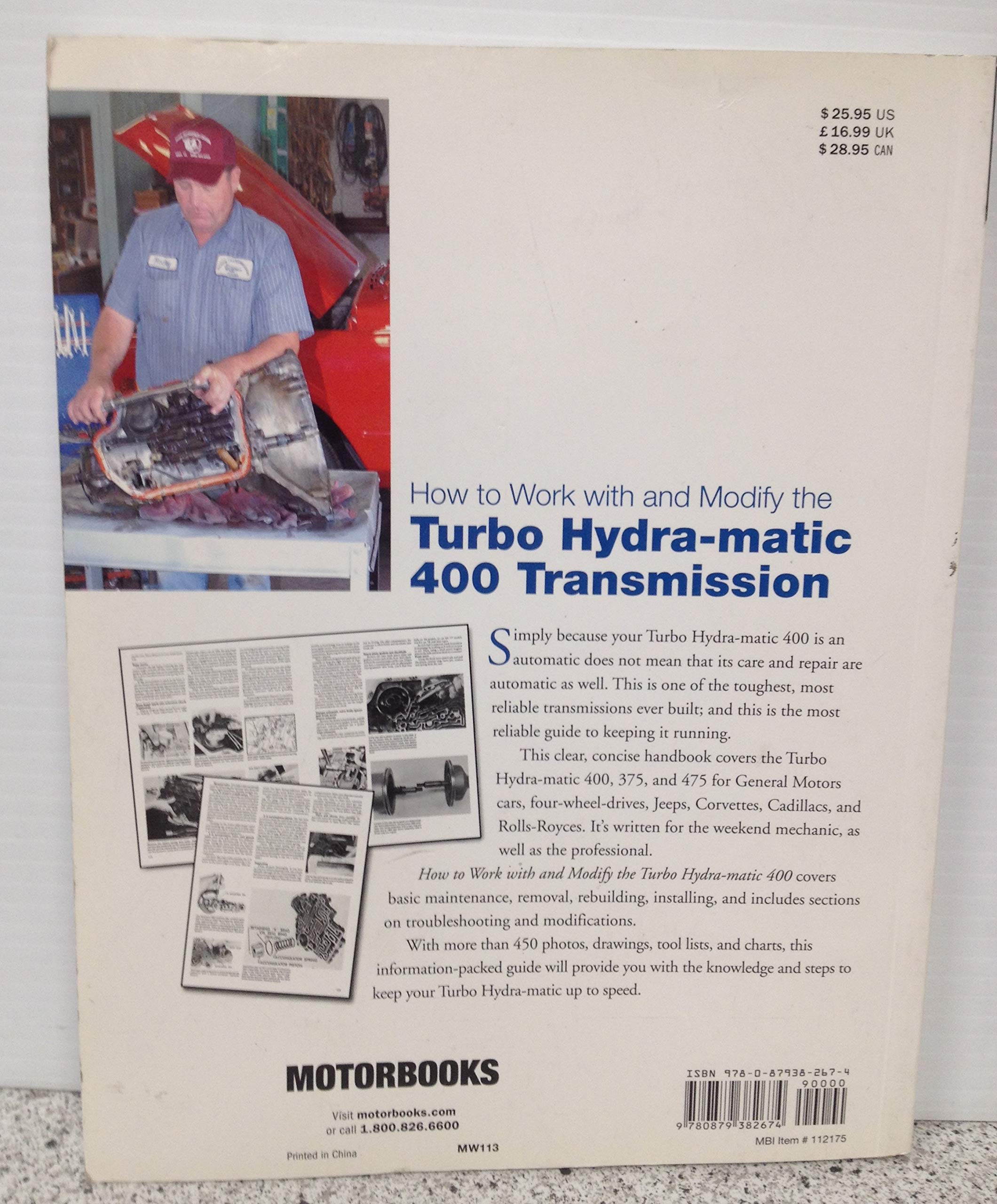 How to Work With and Modify the Turbo HydraMatic 400 Transmission,Used