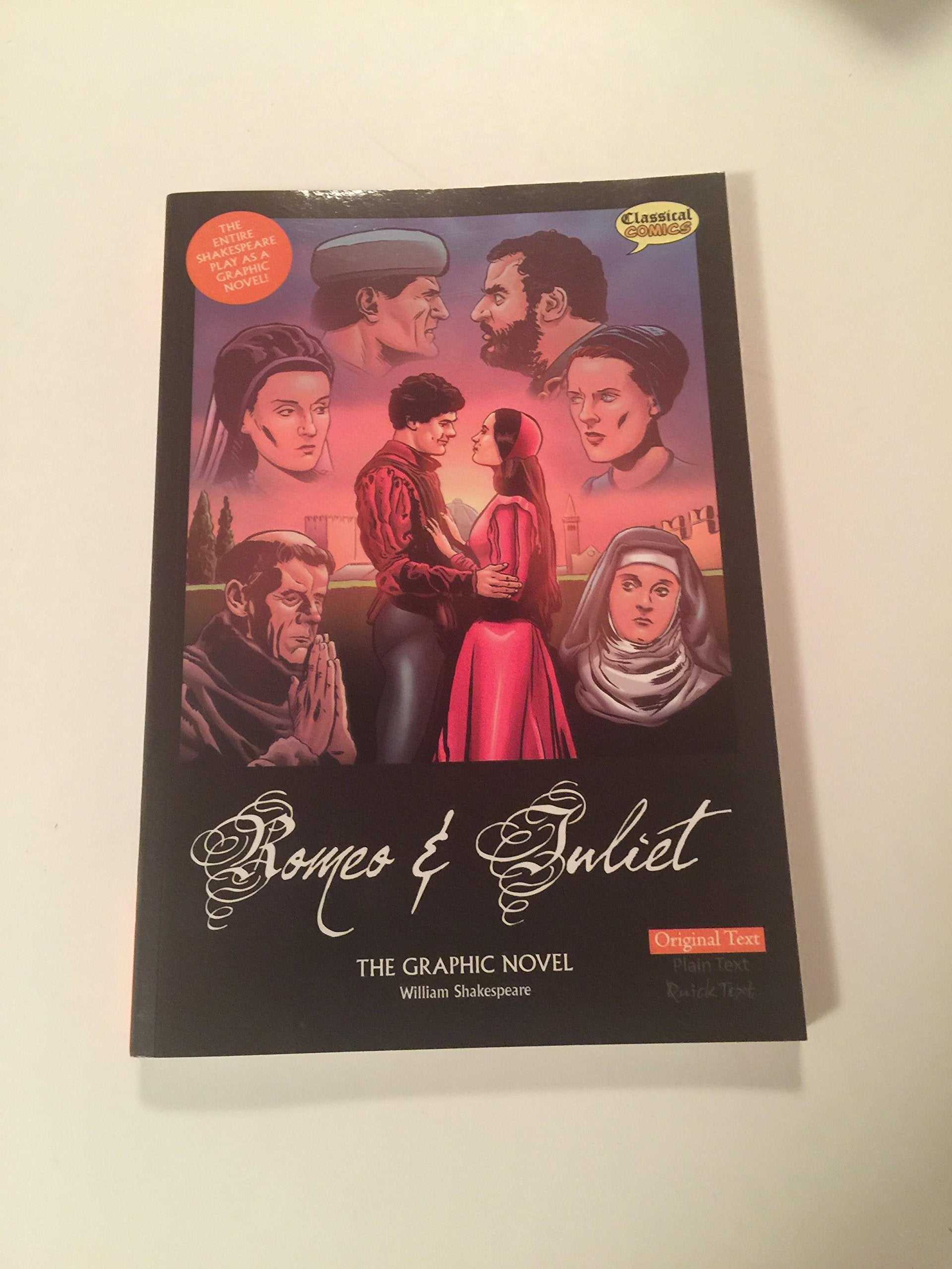 Romeo and Juliet The Graphic Novel: Original Text,Used