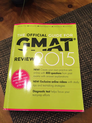 The Official Guide for GMAT Review 2015 with Online Question Bank and Exclusive Video,Used