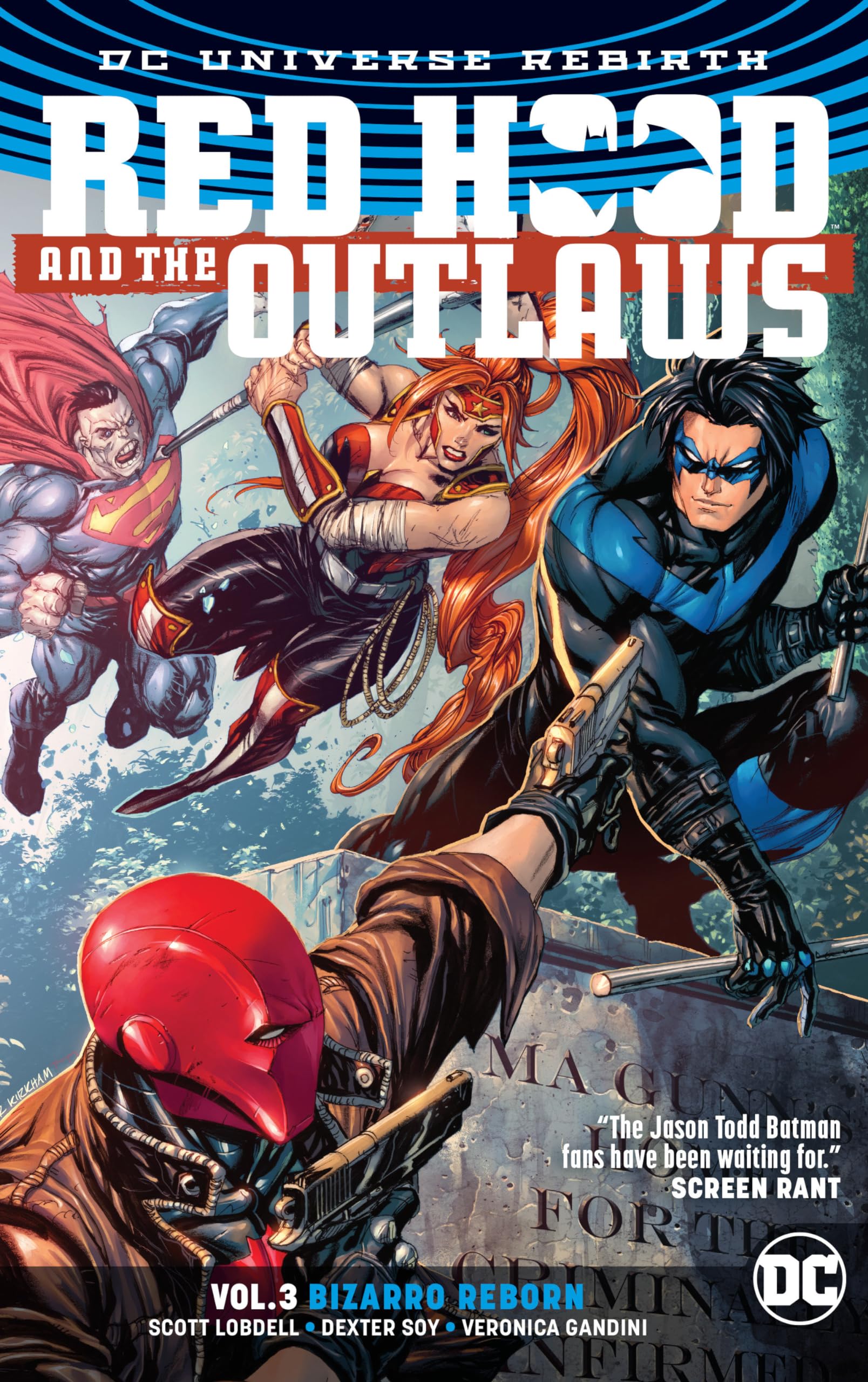 Red Hood And The Outlaws 3: Bizarro Reborn,New