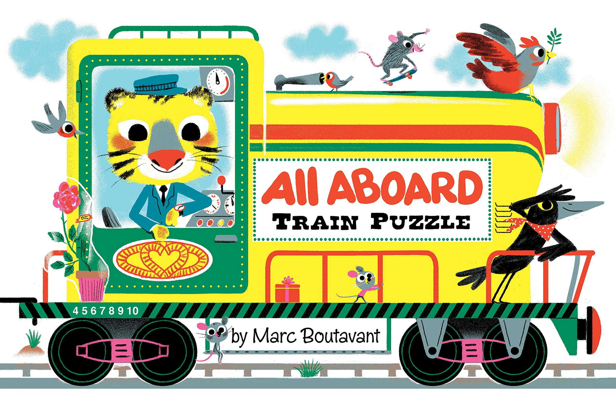 All Aboard Train Puzzle