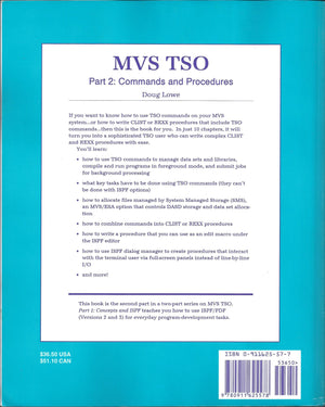 MVS TSO: Commands, CLIST & REXX (Part 2),New