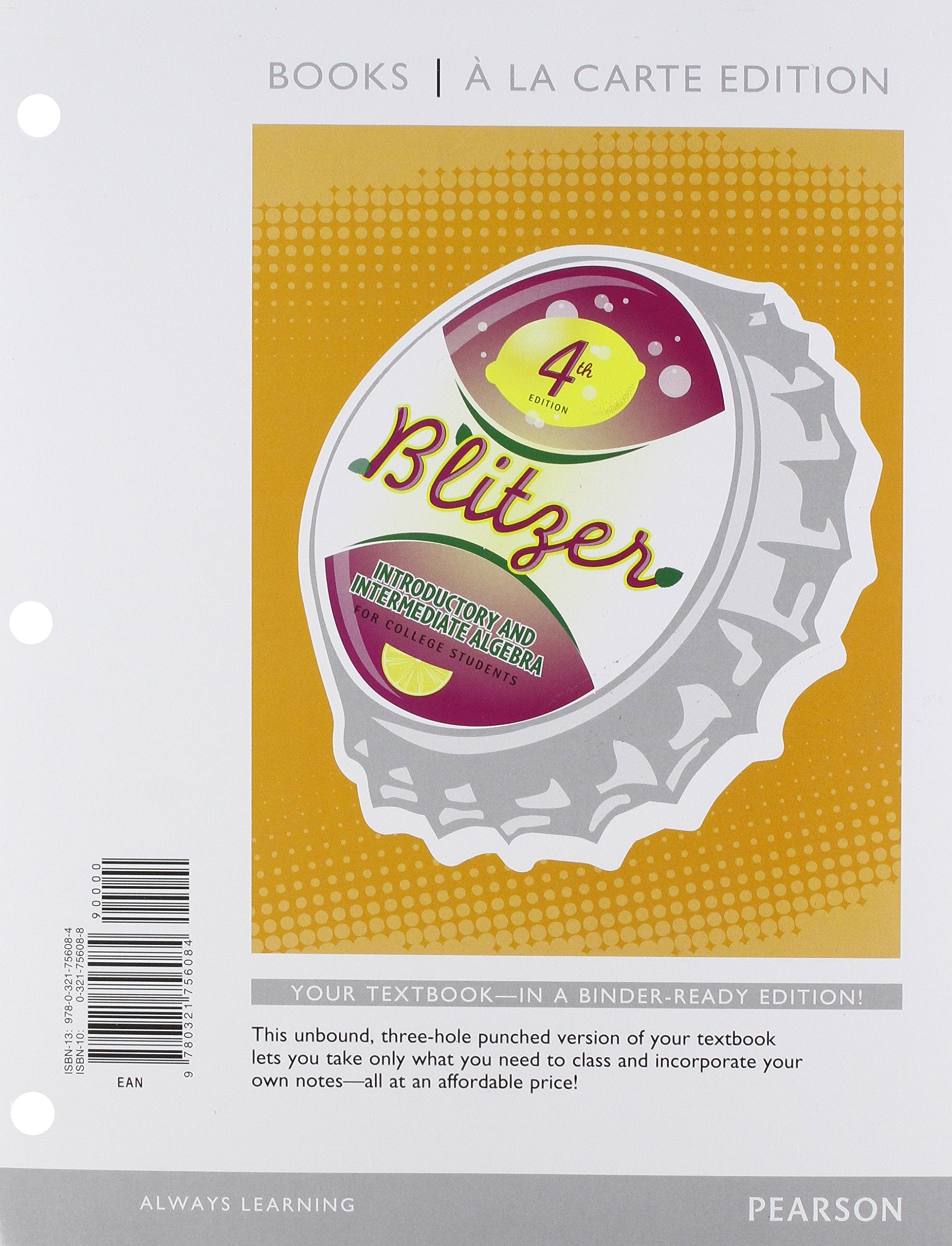 Introductory & Intermediate Algebra For College Students, Books A La Carte Edition,New