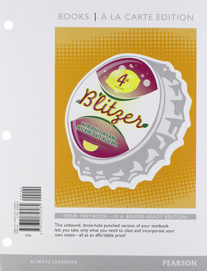 Introductory & Intermediate Algebra For College Students, Books A La Carte Edition,New