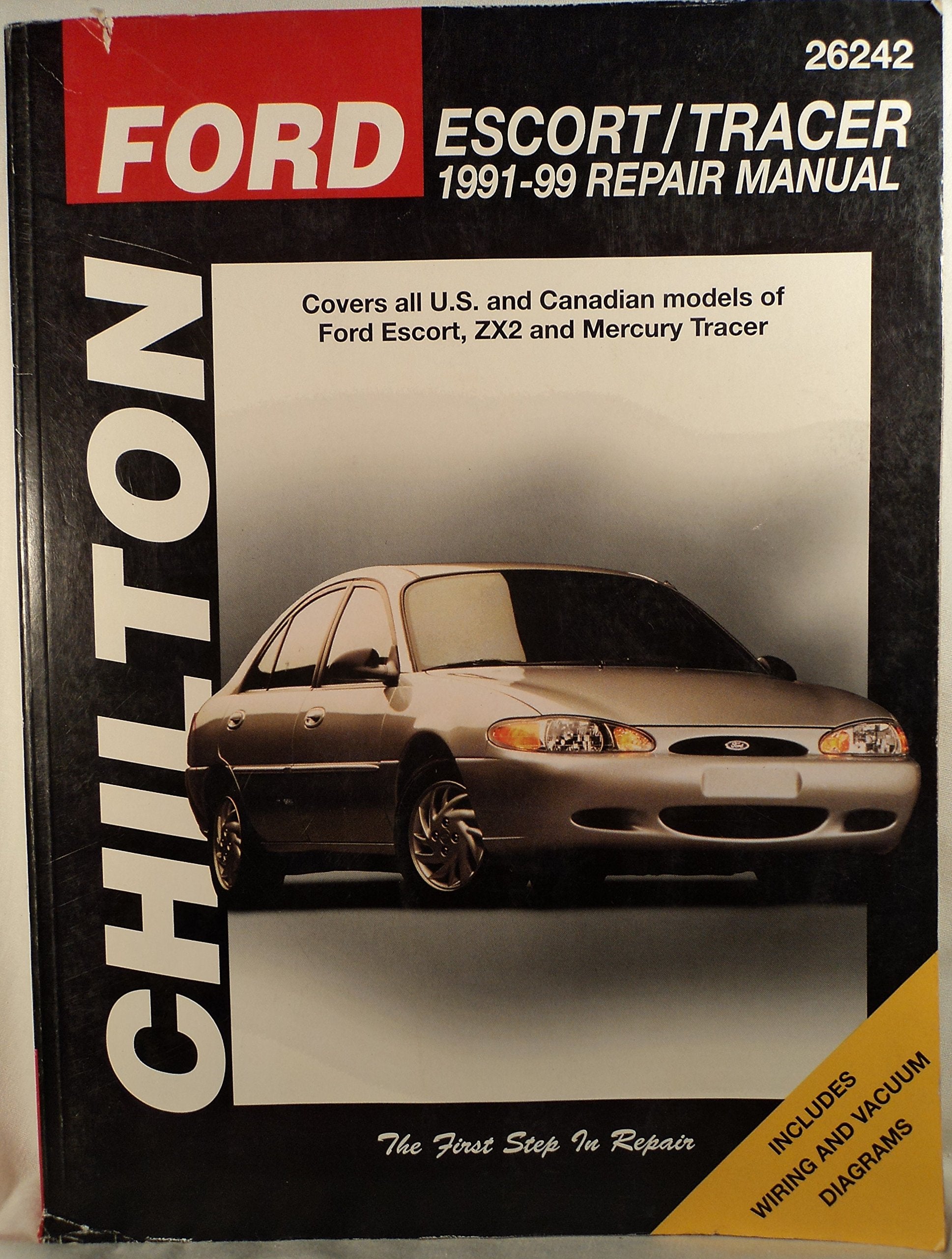 Ford Escort And Tracer, 199199 (Chilton Total Car Care Series Manuals),Used