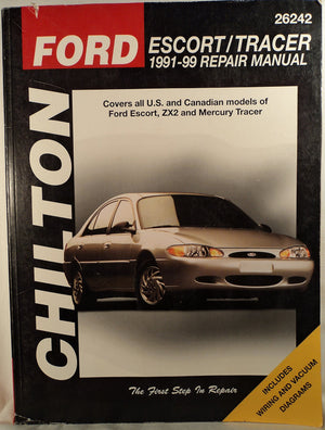 Ford Escort and Tracer, 199199 (Chilton Total Car Care Series Manuals),New