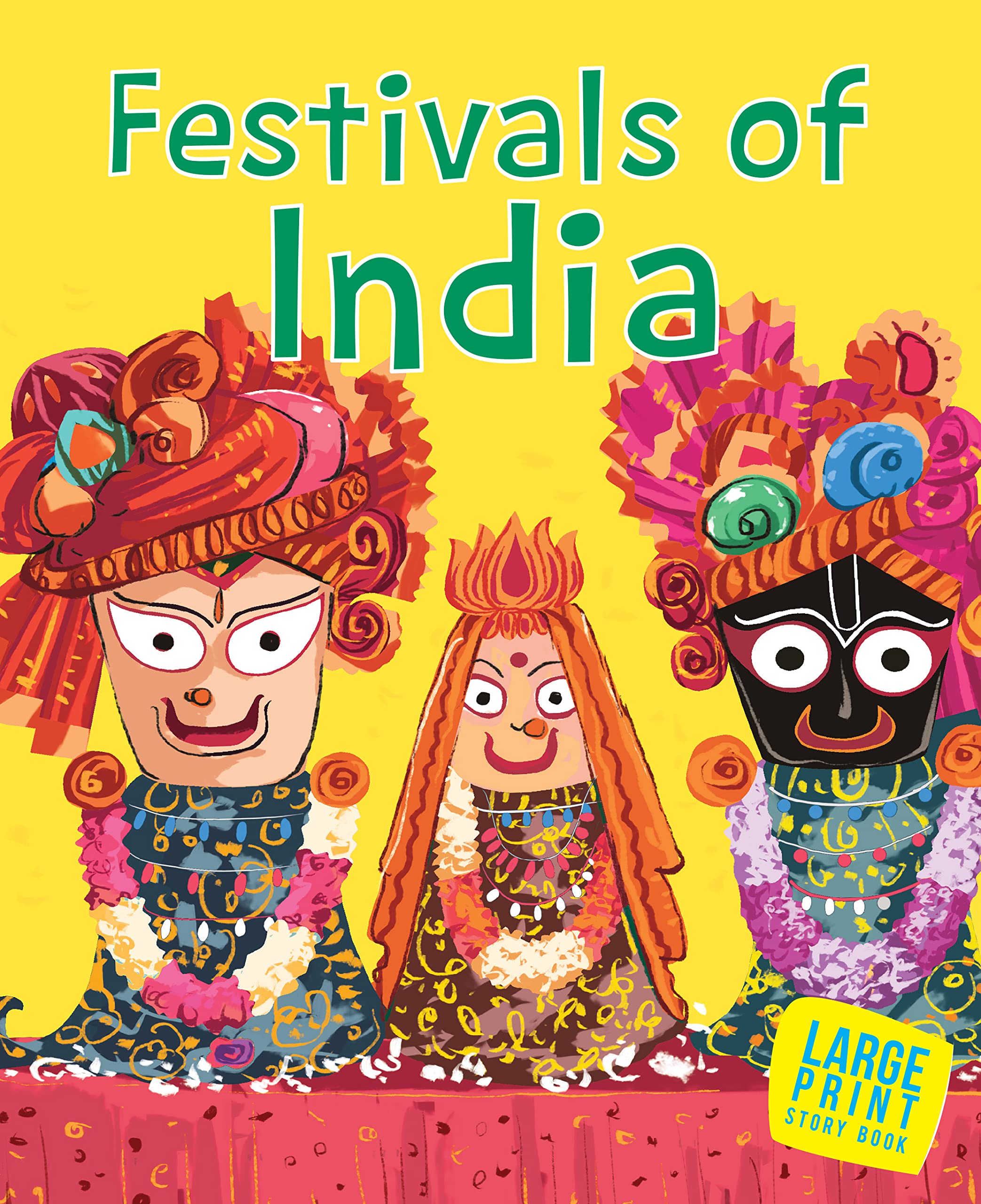 Story Book: Festivals Of India (Large Print)