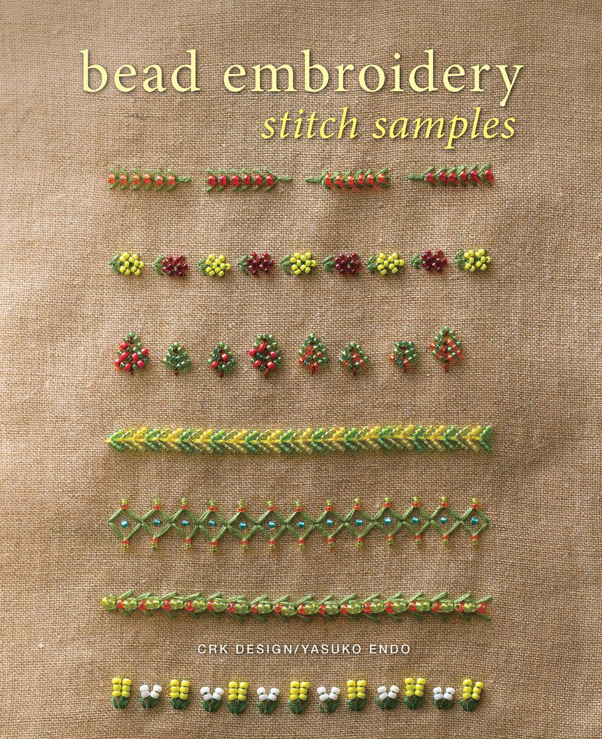Bead Embroidery Stitch Samples,Used