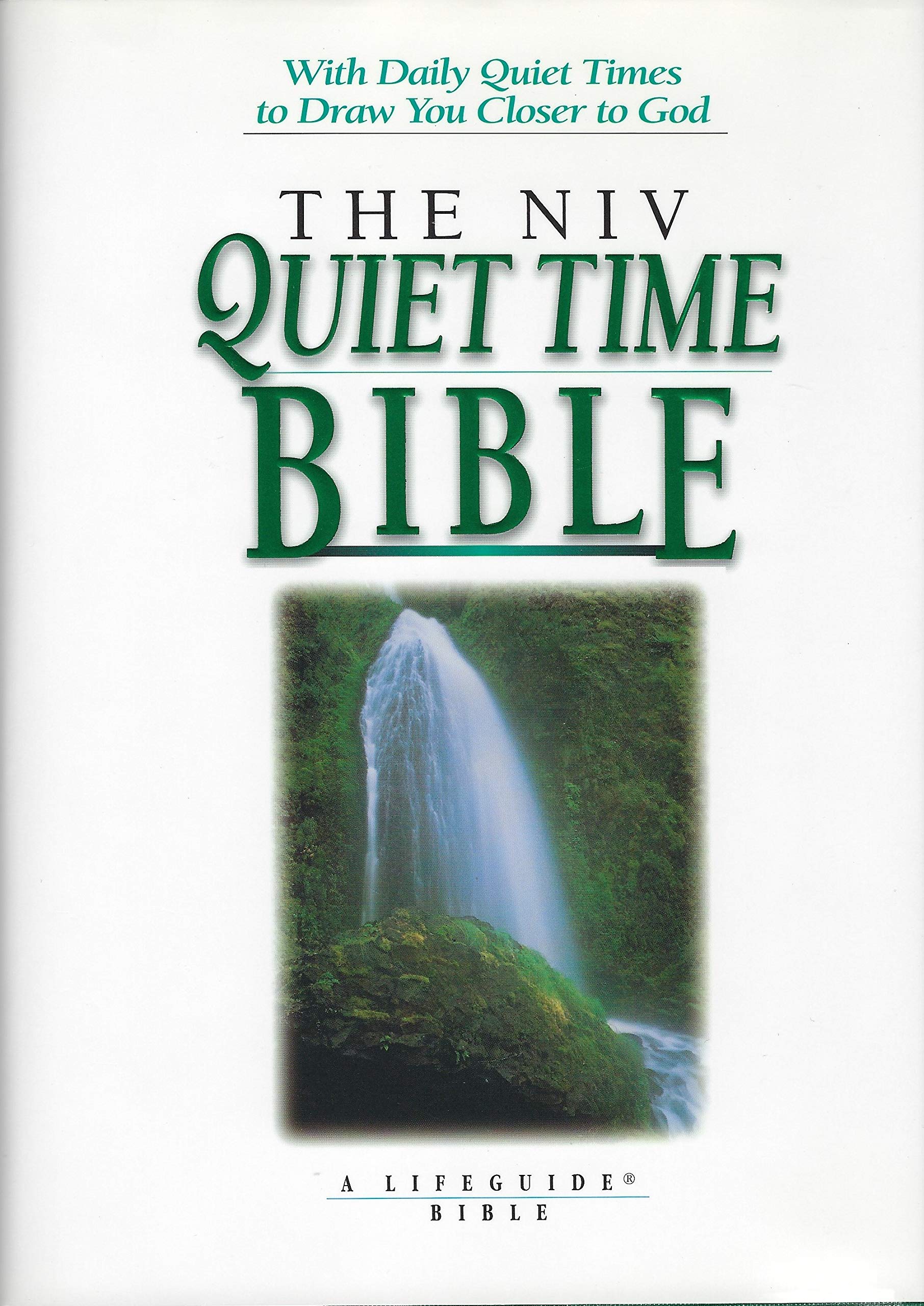 The Niv Quiet Time Bible: New International Version (Lifeguide Bible),New