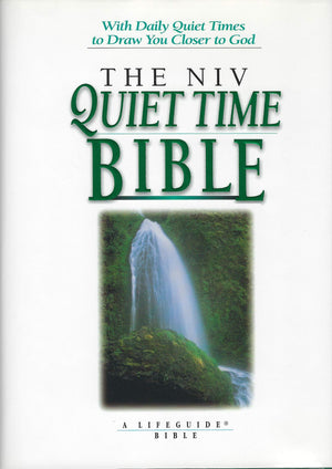 The Niv Quiet Time Bible: New International Version (Lifeguide Bible),New