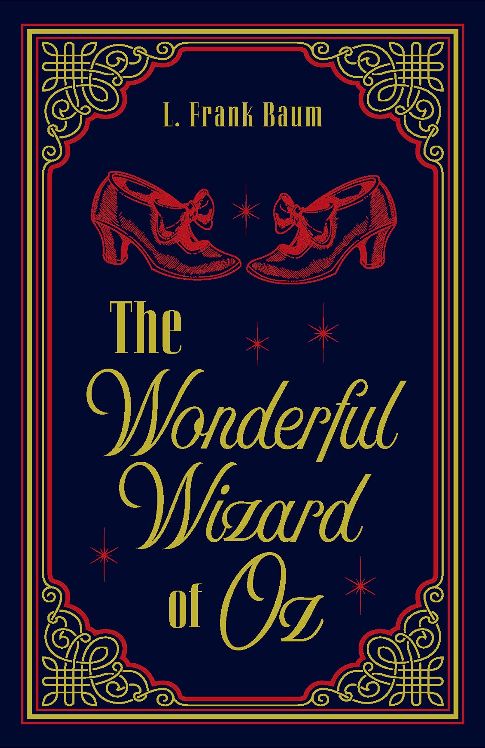 The Wonderful Wizard of Oz L. Frank Baum Classic Novel (Classic Movie, Timeless Masterpiece, Essential Reading), Ribbon Page Mar,Used