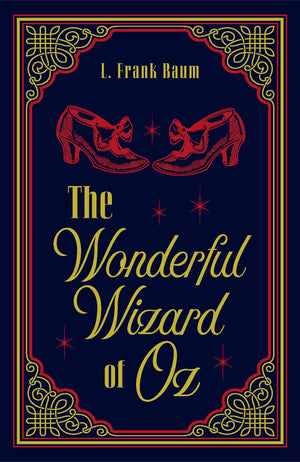 The Wonderful Wizard of Oz L. Frank Baum Classic Novel (Classic Movie, Timeless Masterpiece, Essential Reading), Ribbon Page Mar,Used