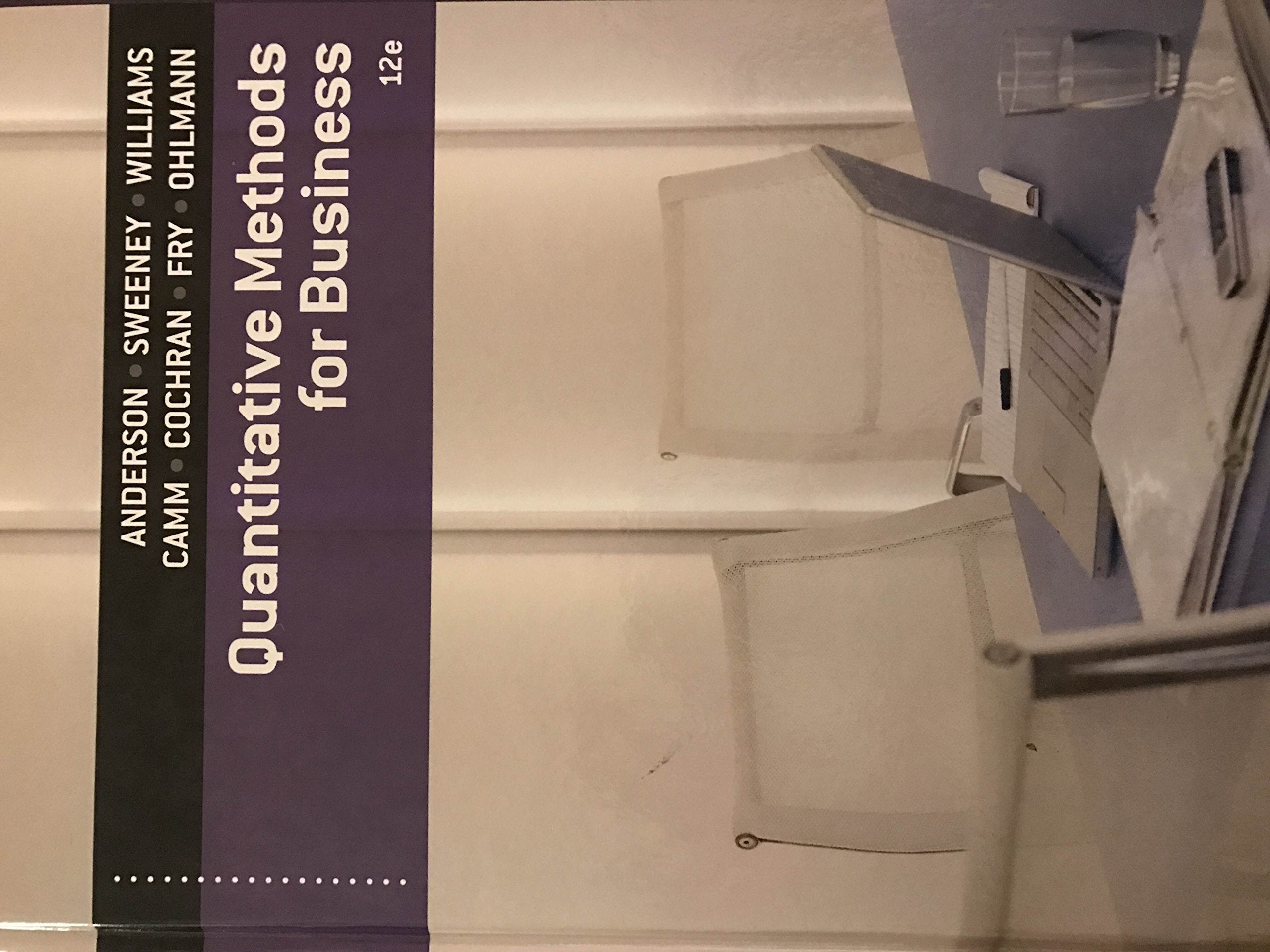 Quantitative Methods For Business (With Printed Access Card),Used