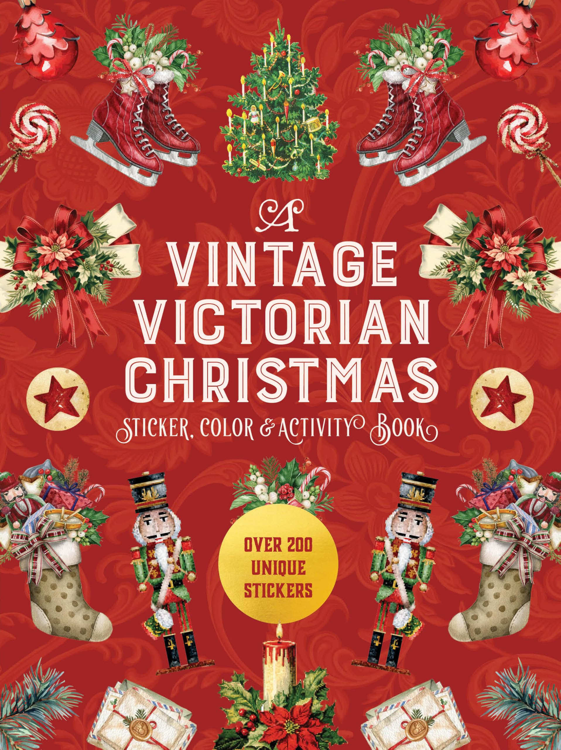 Vintage Victorian Christmas Act Bk