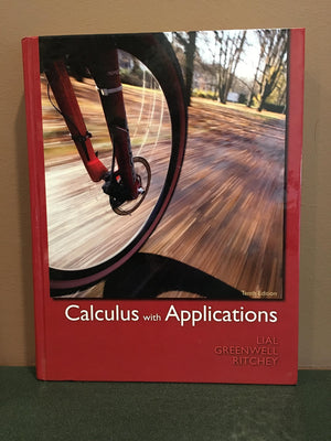 Calculus With Applications (10Th Edition)