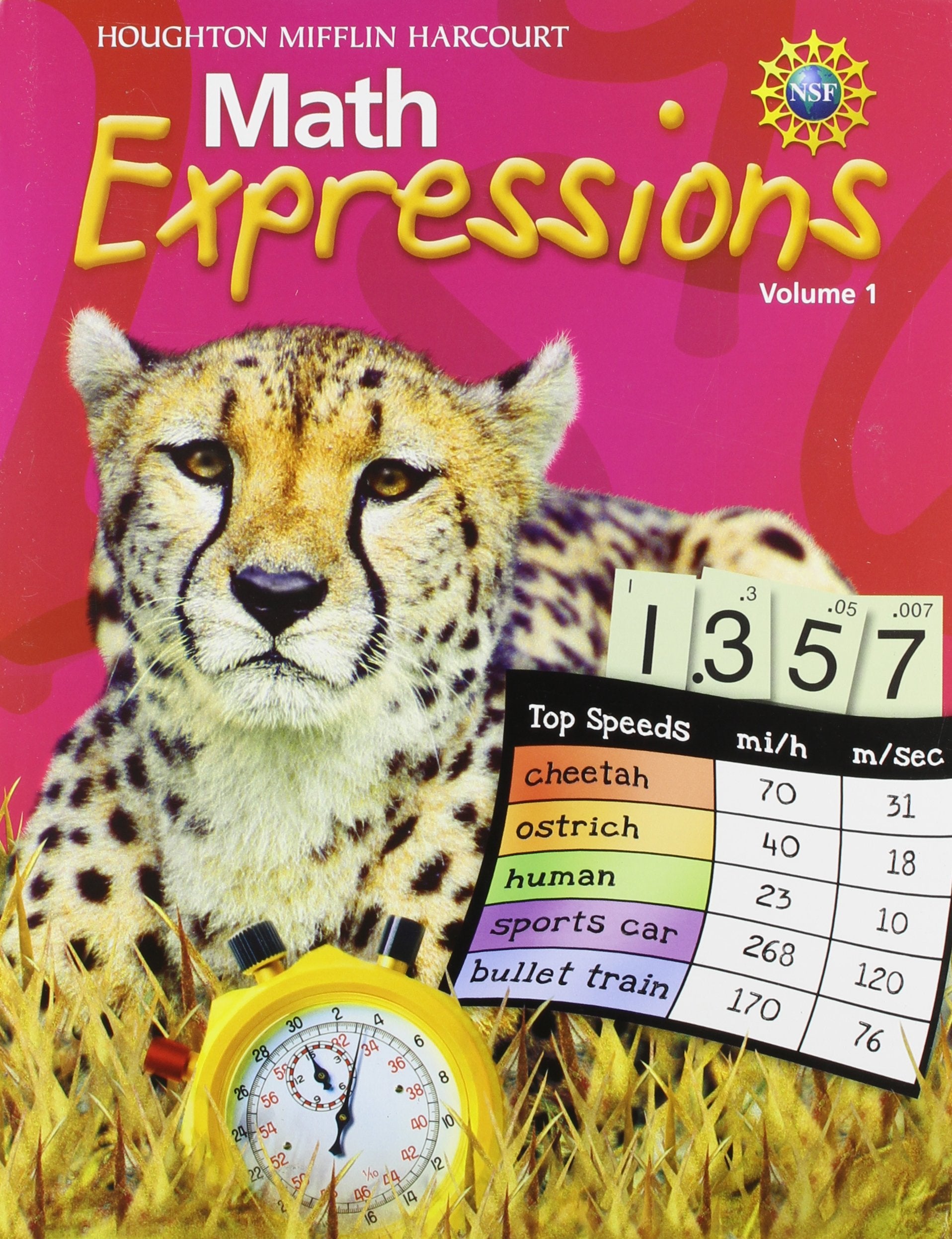 Math Expressions, Grade 5 Student Activity Book Consumable: Houghton Mifflin Harcourt Math Expressions,Used