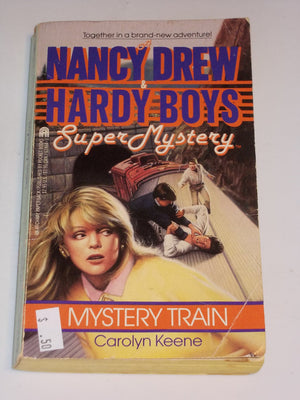 Mystery Train (Nancy Drew & Hardy Boys Super Mysteries #8),Used