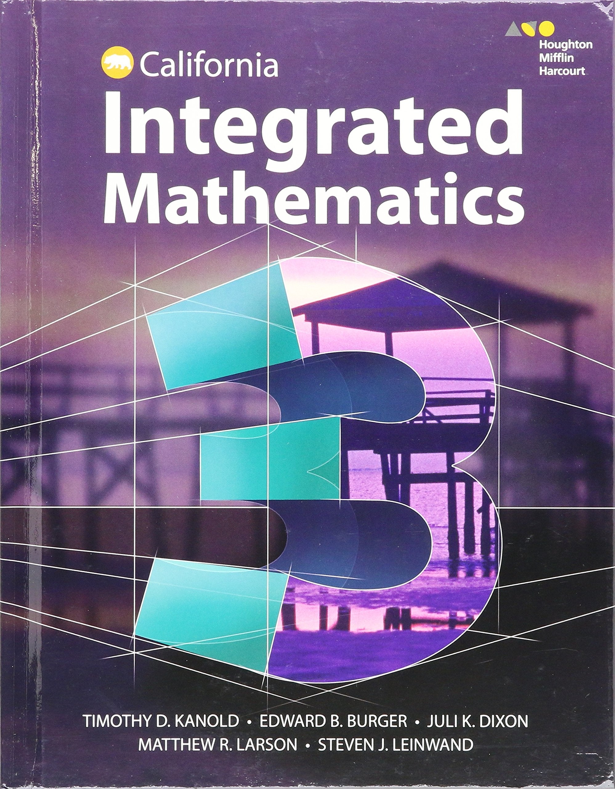 Student Edition (Hmh Integrated Math 3)-new