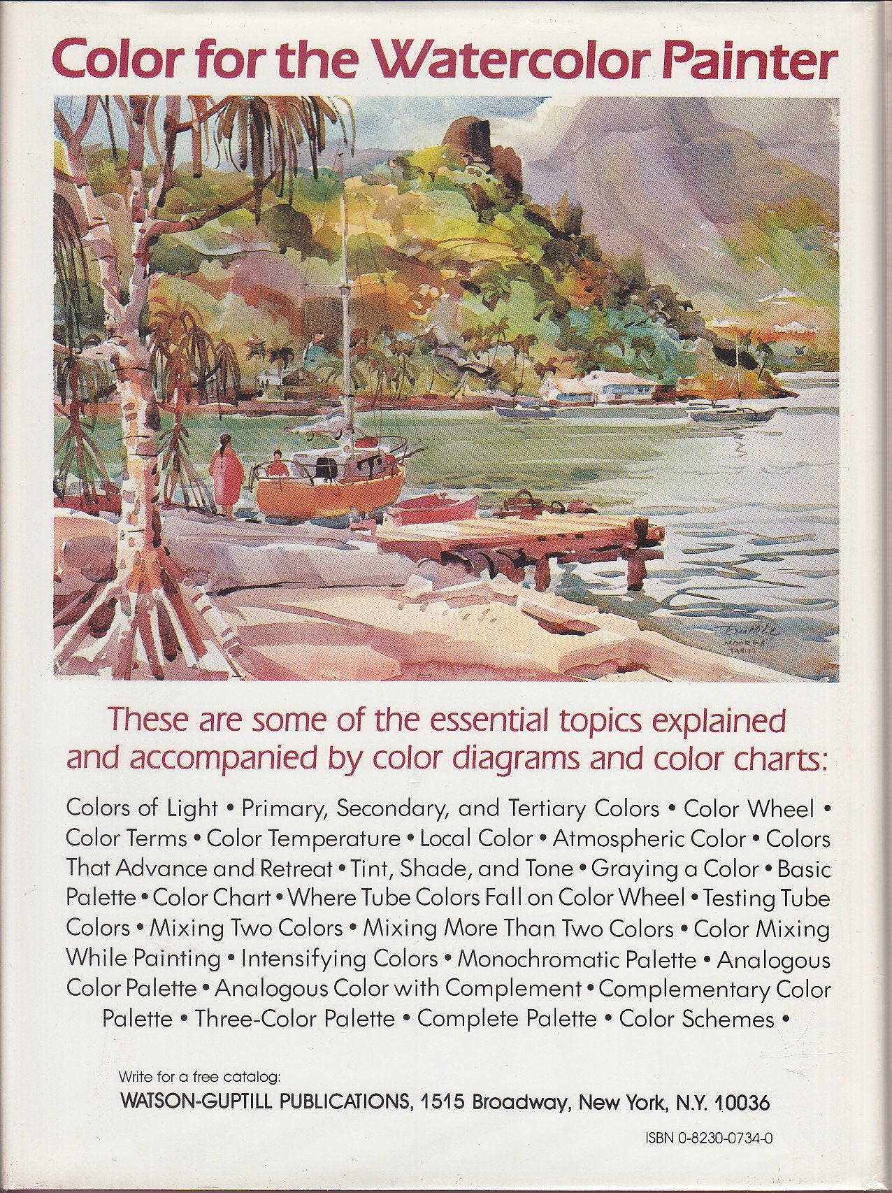 Color for the Watercolor Painter, New Enlarged Edition,Used
