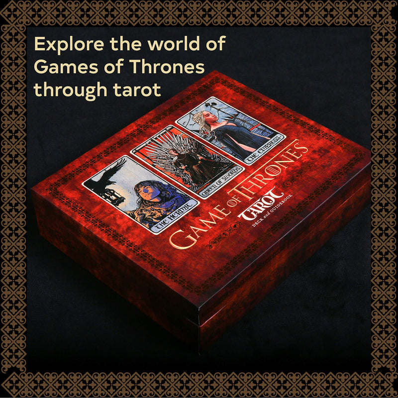 Chronicle Books Game of Thrones Tarot Deck - Model 64342 - Collectible Card Game