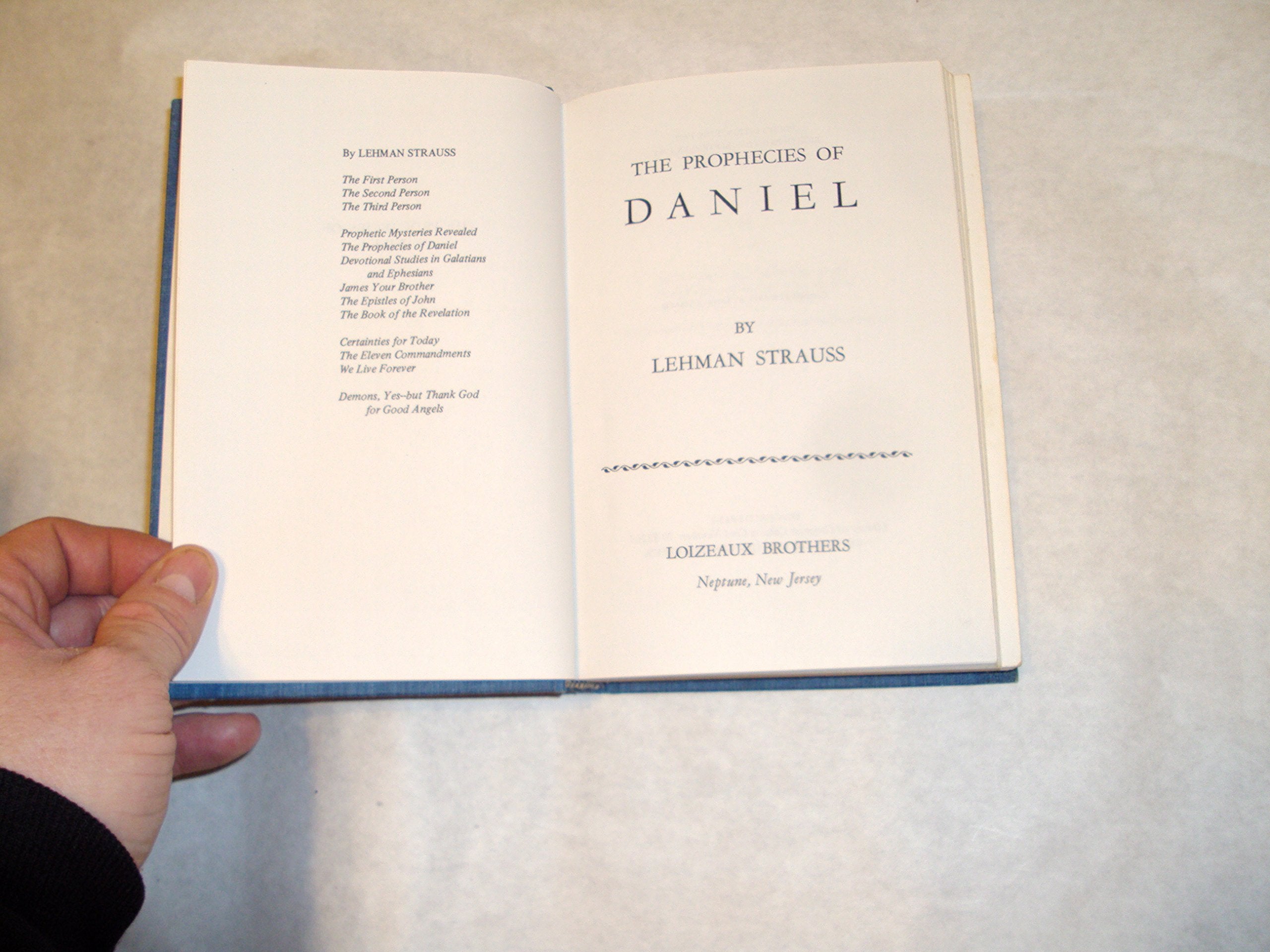 The Prophecies of Daniel,Used