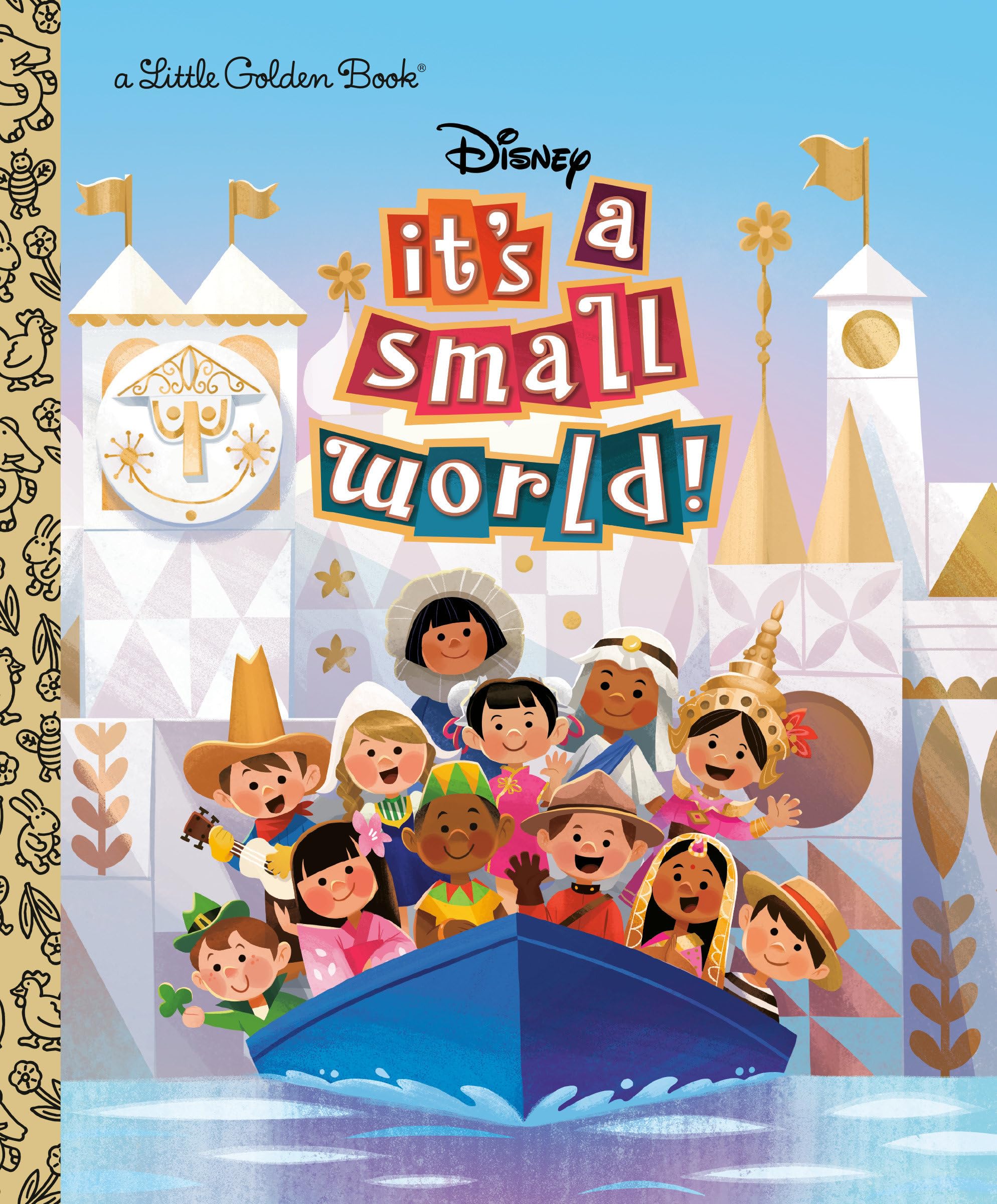 It'S A Small World (Disney Classic) (Little Golden Book)-used