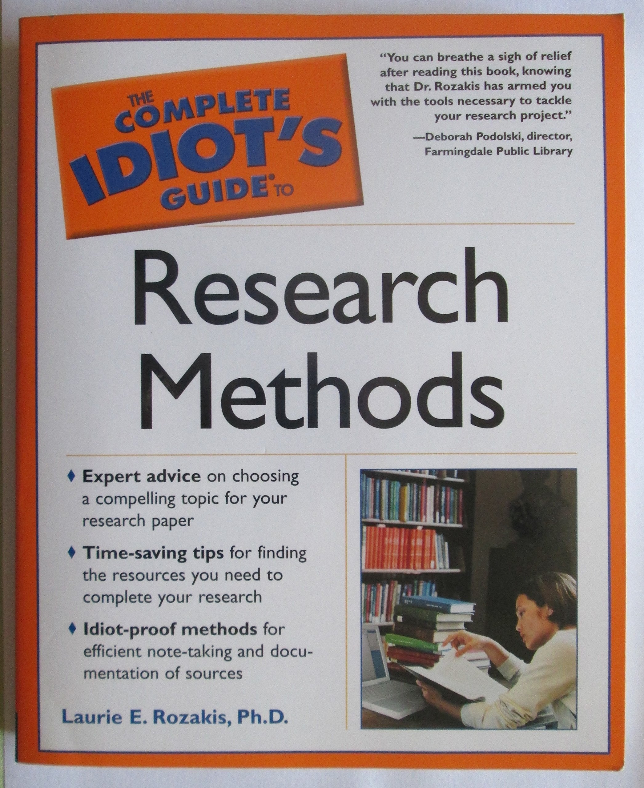 The Complete Idiot's Guide to Research Methods,New
