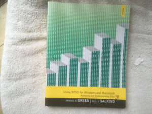 Using SPSS for Windows and Macintosh (7th Edition),Used