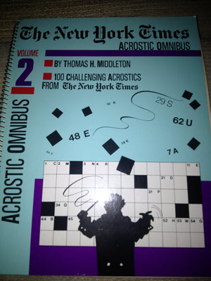 NYT Acrostics vol 2 (The New York Times),Used