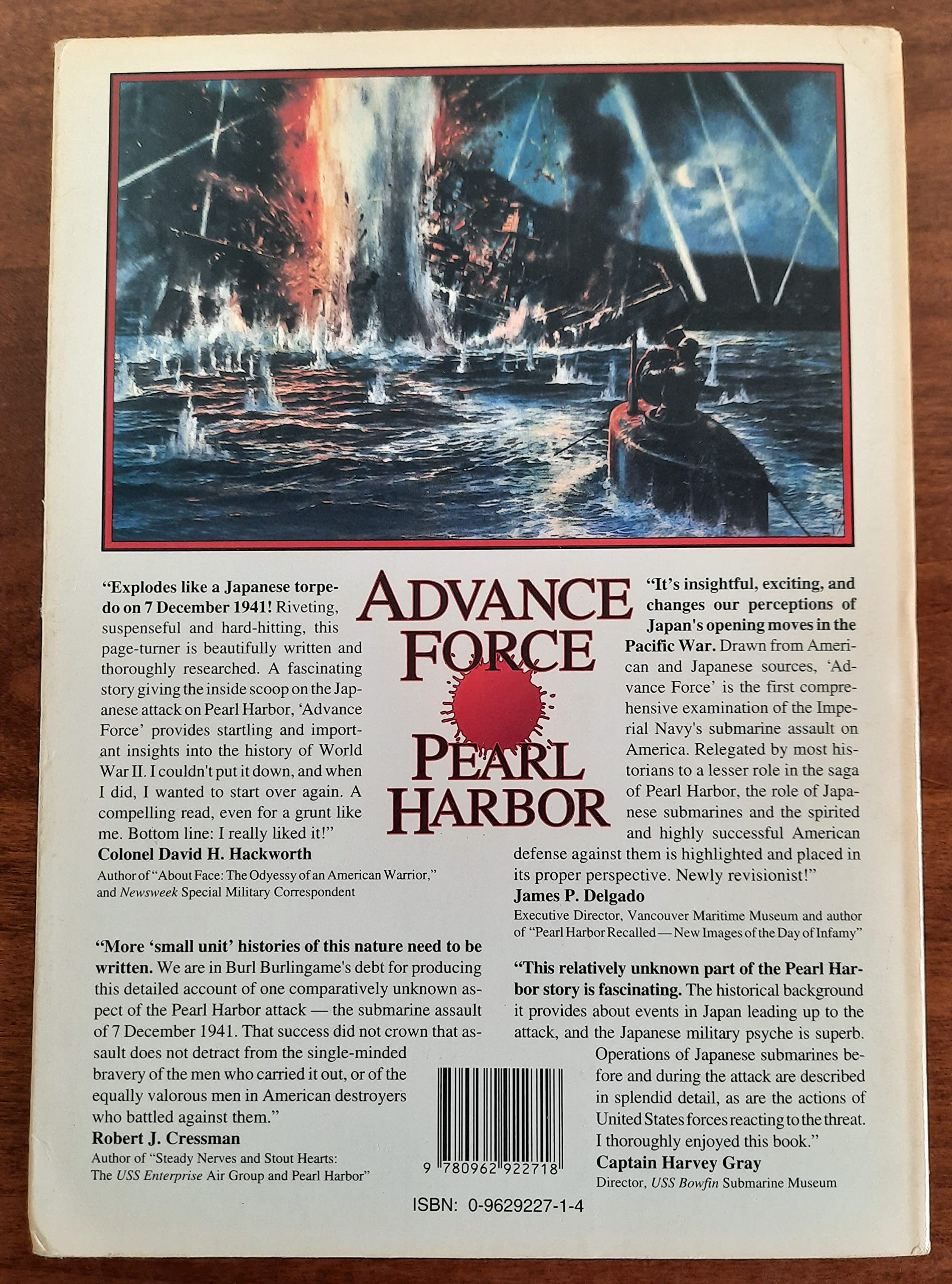 Advance Force Pearl Harbor: The Imperial Navy's Underwater Assault on America,Used