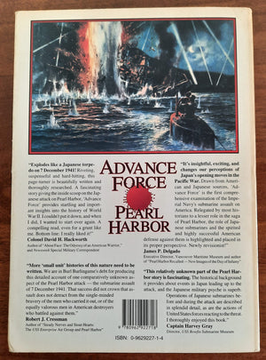 Advance Force Pearl Harbor: The Imperial Navy's Underwater Assault on America,Used
