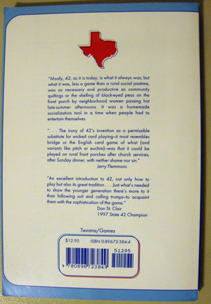 Winning 42: Strategy and Lore of the National Game of Texas (First Edition),Used