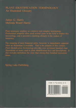 Plant Identification Terminology: An Illustrated Glossary,New