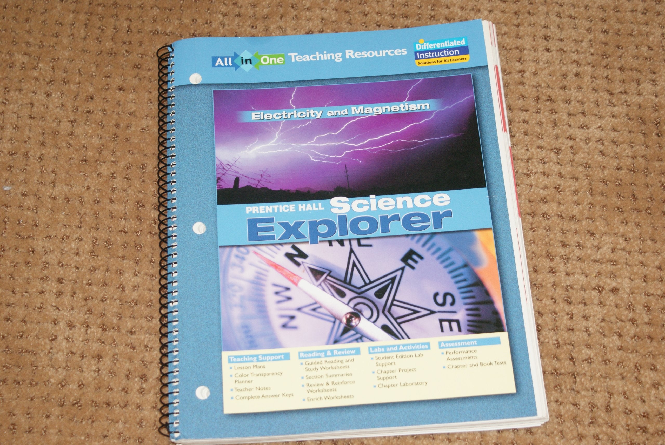Electricity and Magnetism Allinone Teaching Resources,Used
