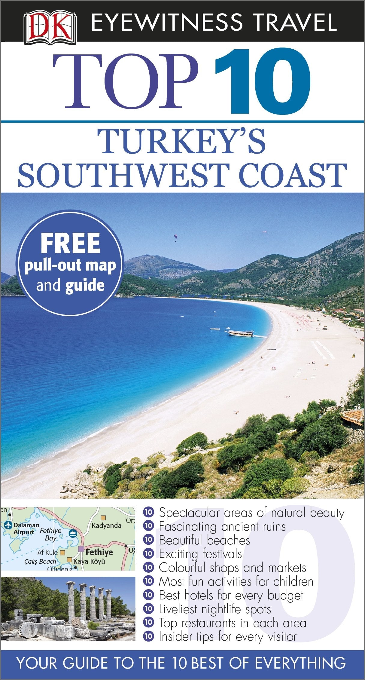Top 10 Turkey's Southwest Coast (DK Eyewitness Travel Guide),Used