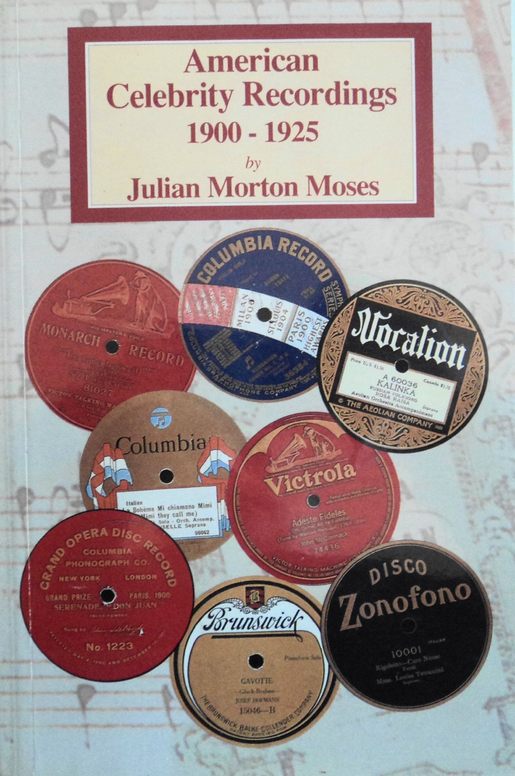 American Celebrity Recordings 19001925
