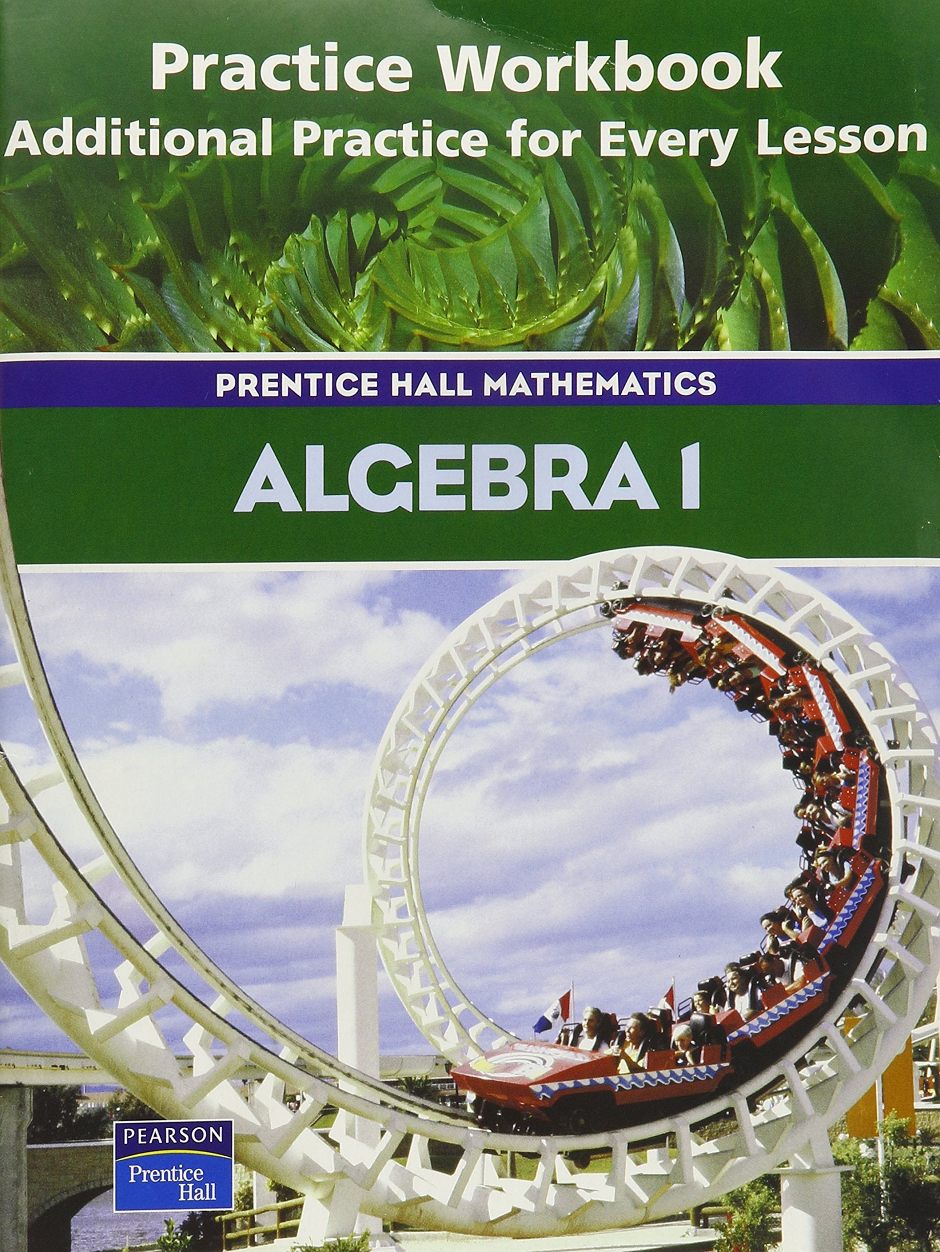 Algebra 1: Practice Workbook, Additional Practice for Every Lesson (Prentice Hall Mathematics),Used