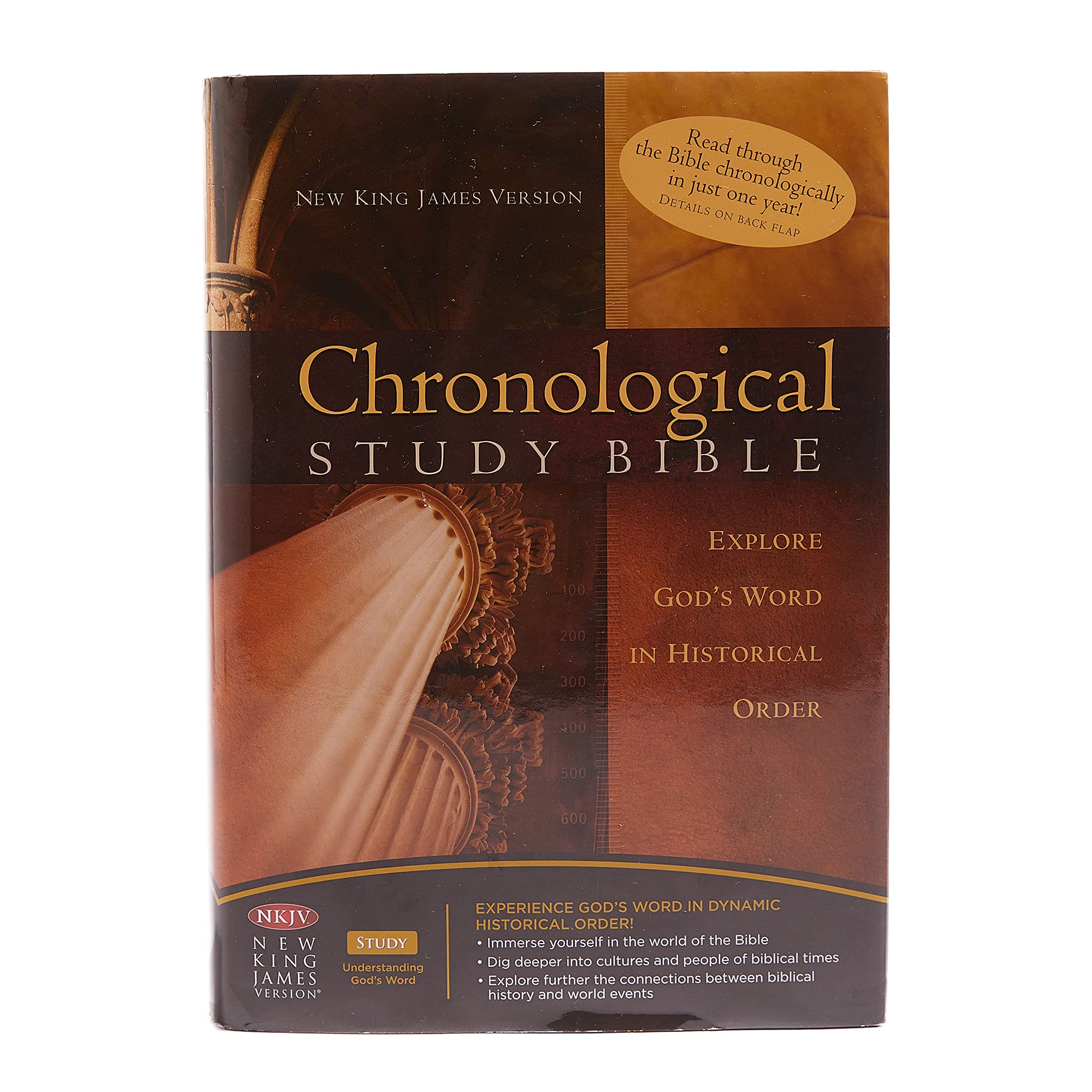 The Chronological Study Bible: New King James Version,New