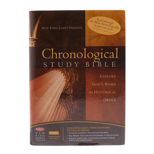 The Chronological Study Bible: New King James Version,Used