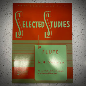 Selected Studies: for Flute (Rubank Educational Library),New
