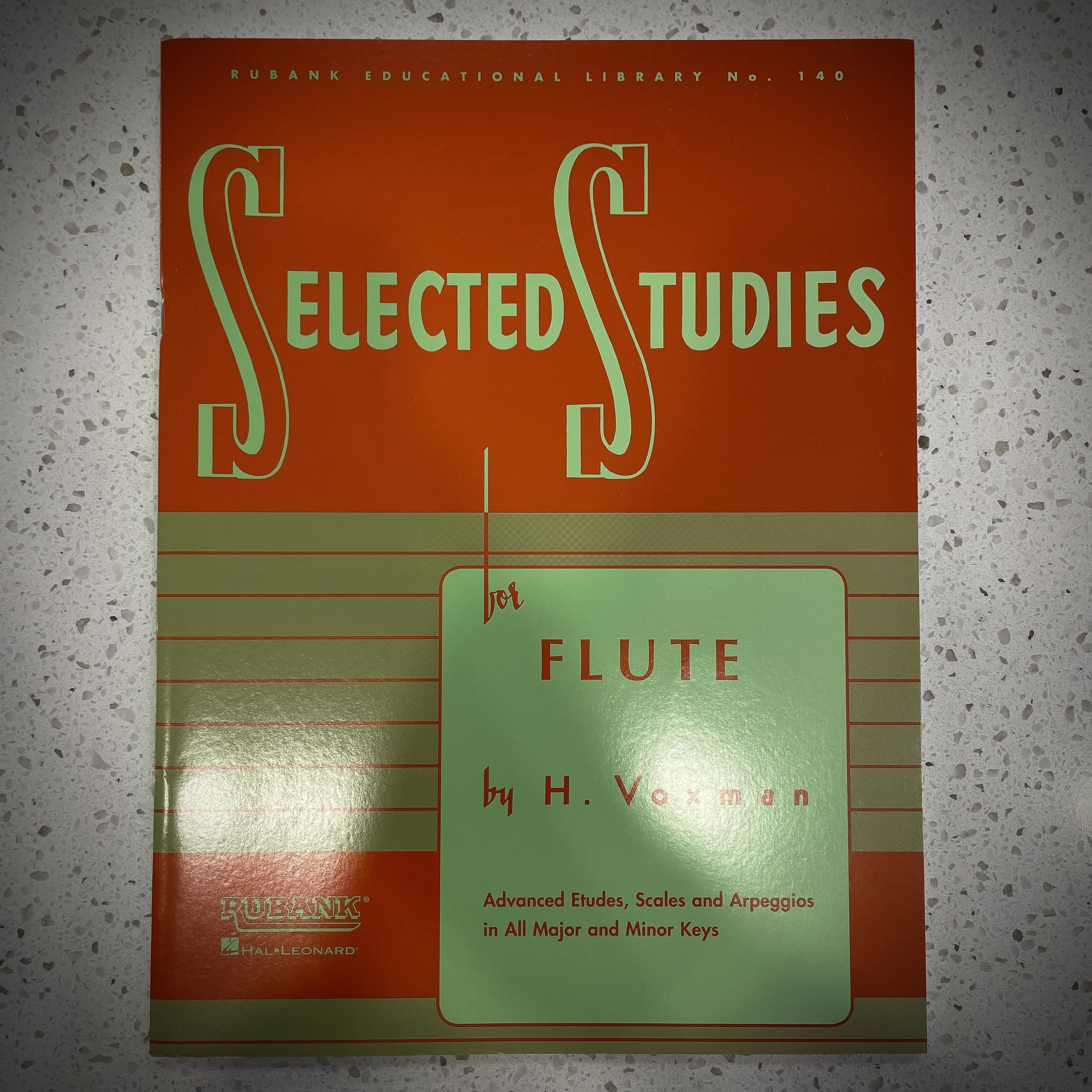 Selected Studies: for Flute (Rubank Educational Library),Used