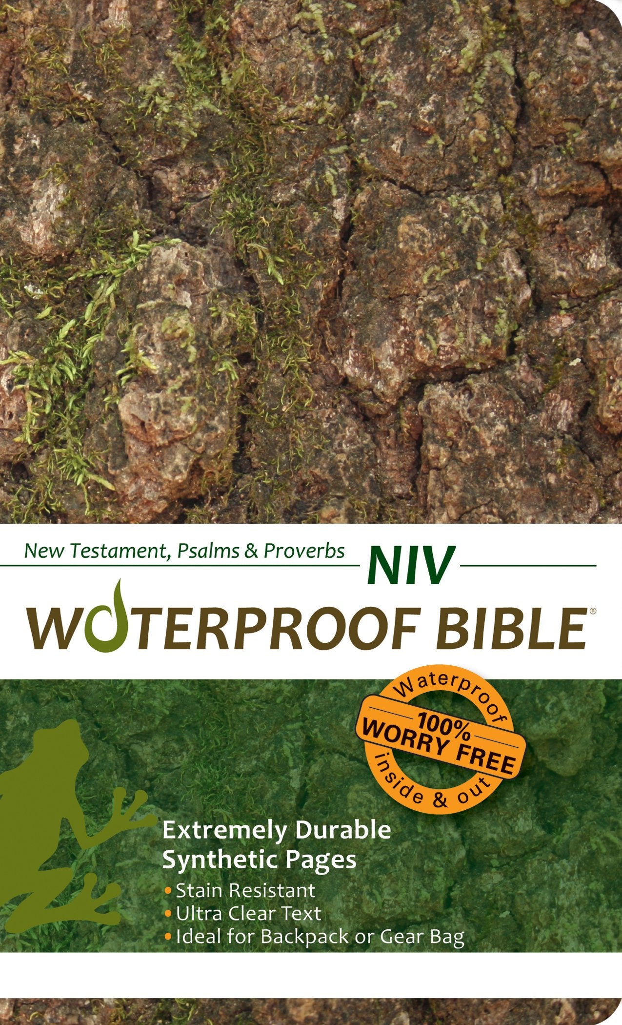 Waterproof Durable New Testament With Psalms And Proverbsniv(2011)Camouflage